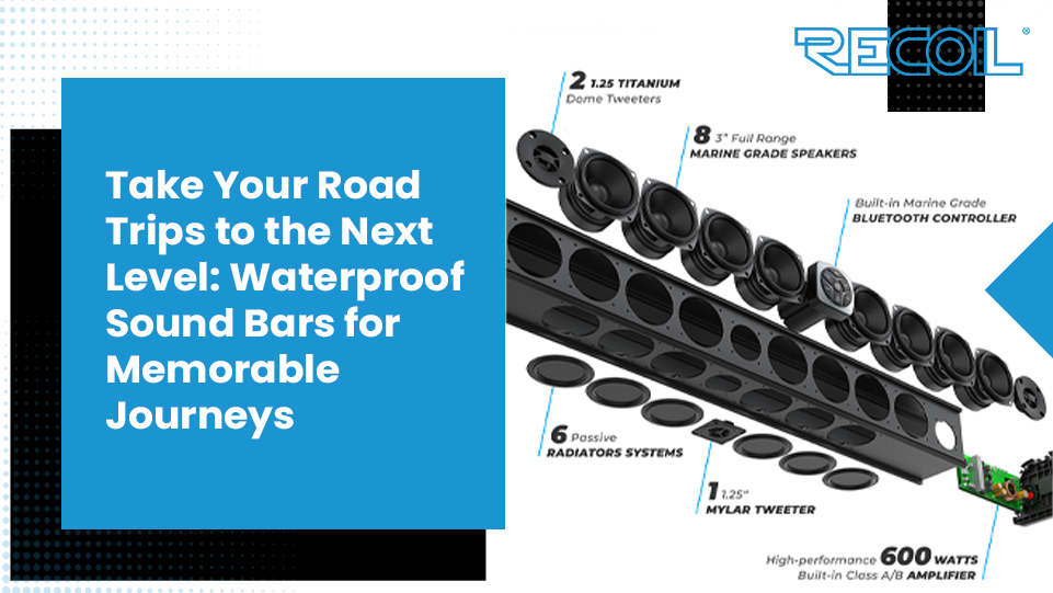 waterproof sound bars