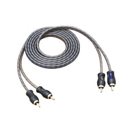 RCI26 - 100% Oxygen Free Copper 6ft 2-channel RCA Audio Cable, Twisted Pair with Noise Reduction
