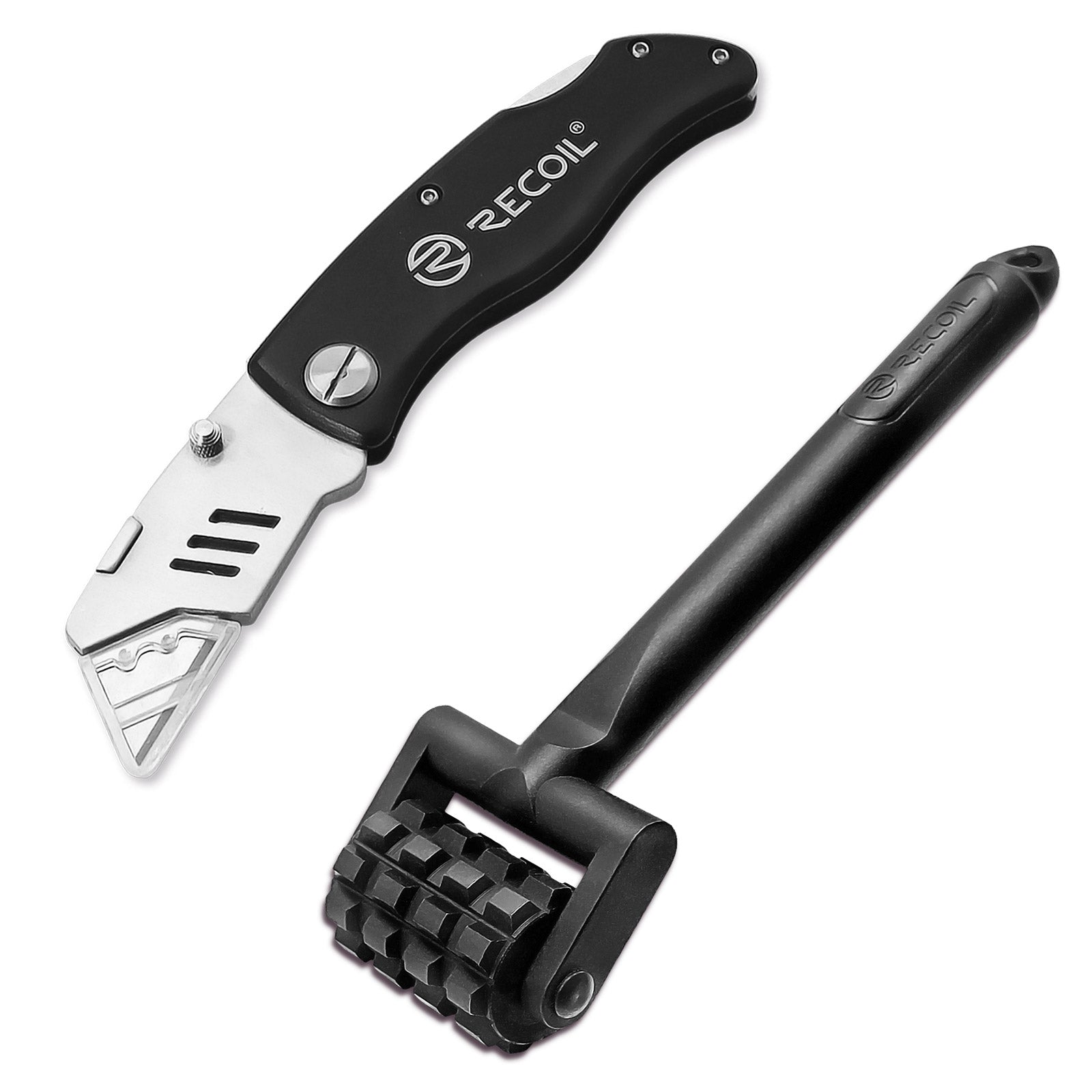 DRK - Car Sound Deadening Roller and Knife Tool for Auto Noise Roller Car Sound Deadener Application Installation Tool Rolling Wheel Interior Accessories