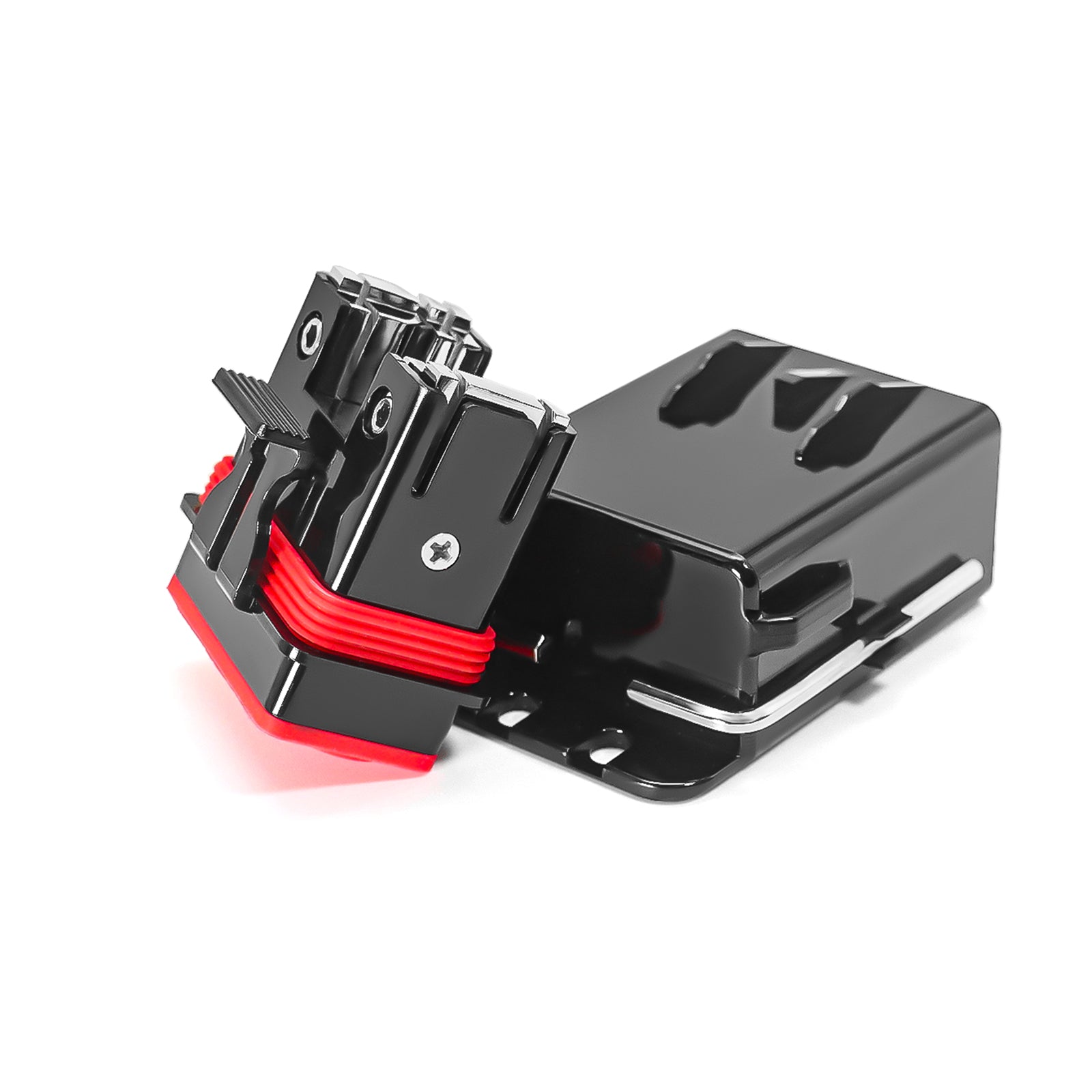 WFHDM12 - Waterproof Dual Maxi or Mini-anl Fused Distribution Block, 1x0/4awg Input & 2 X 6/8awg Outputs