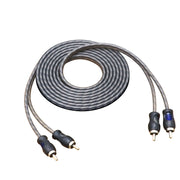 RCI29 - 100% Oxygen Free Copper 9ft 2-channel RCA Audio Cable, Twisted Pair with Noise Reduction