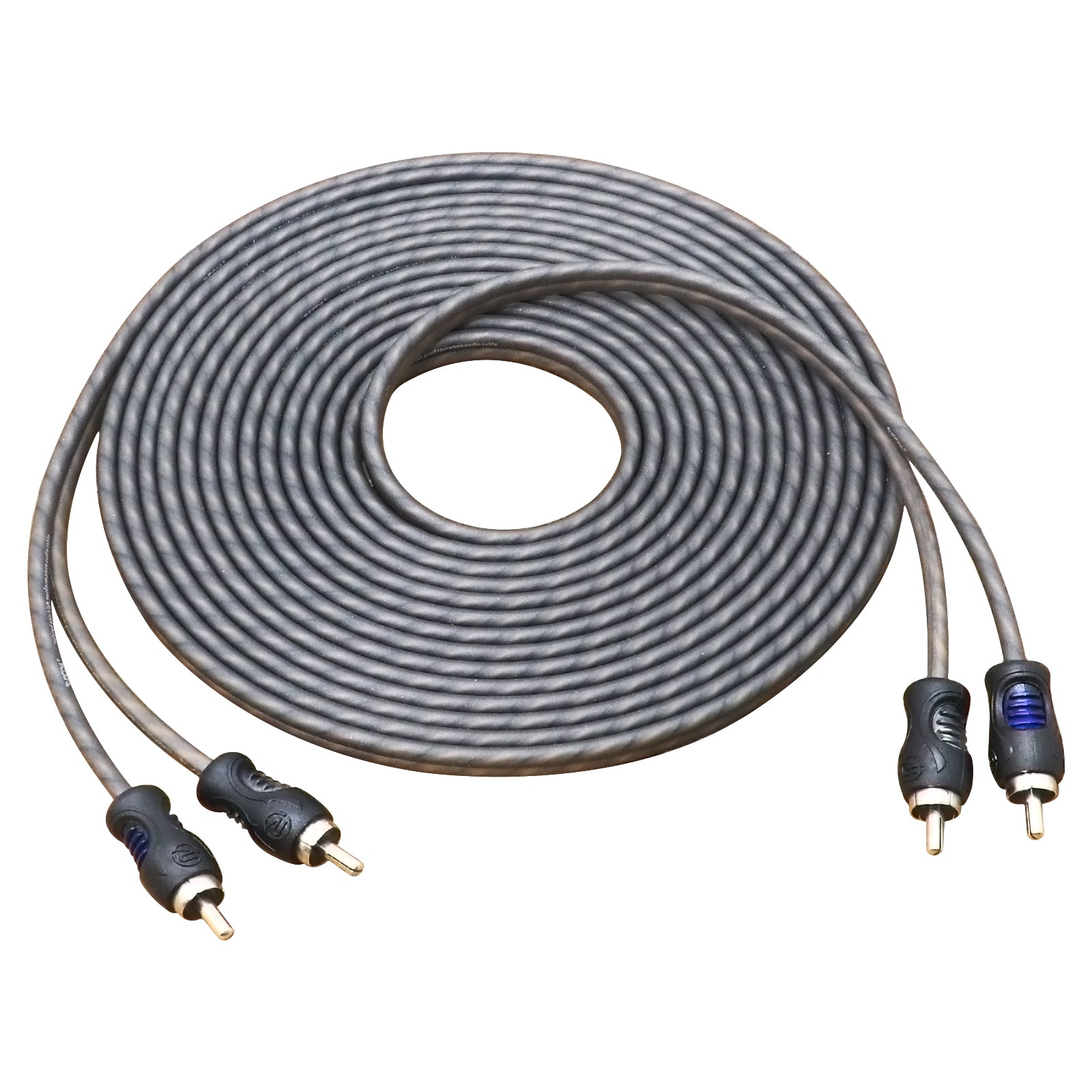 RCI220 - 100% Oxygen Free Copper 20ft 2-channel RCA Audio Cable, Twisted Pair with Noise Reduction