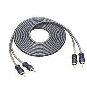 RCI212 - 100% Oxygen Free Copper 12ft 2-channel RCA Audio Cable, Twisted Pair with Noise Reduction