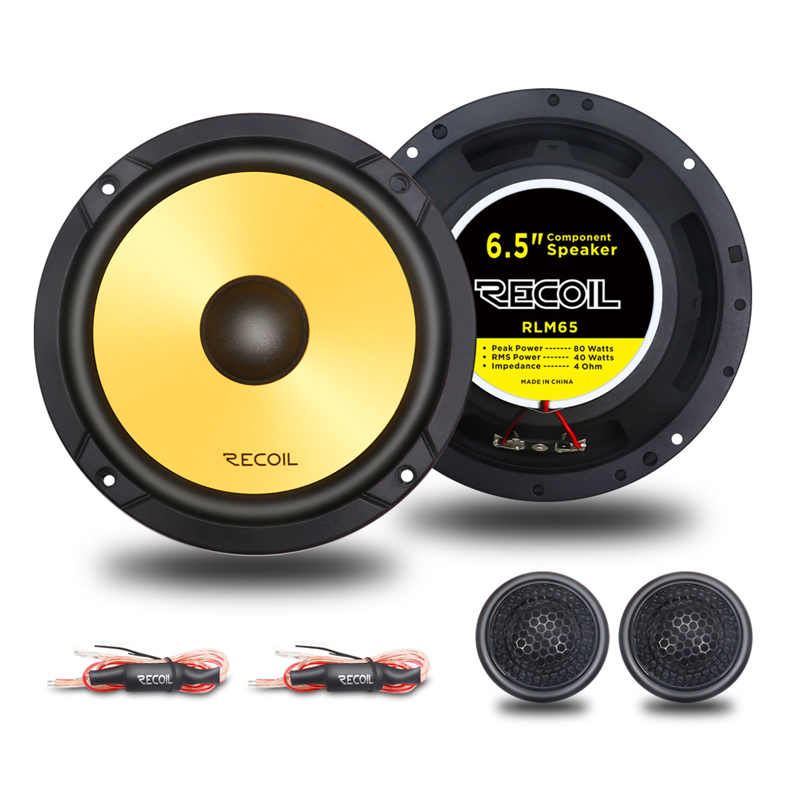 RLM65 - Level-3 Series 6.5-inch Car Audio Component Speaker System