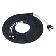PCI217 - Premium 99.99% Oxygen Free Copper 17ft 2-channel RCA Audio Interconnects Cable, Double Shielded with Noise Reduction