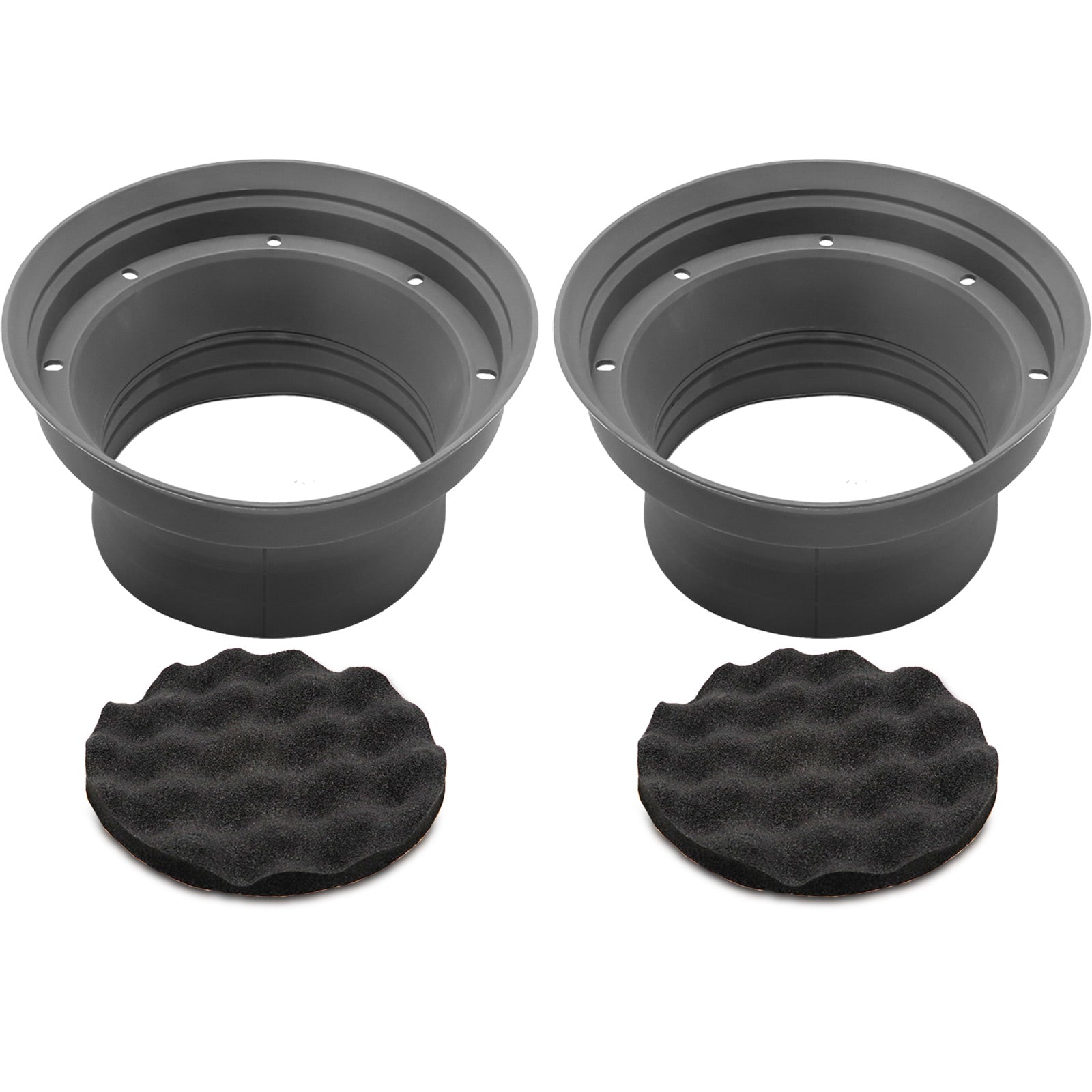 SPB8 - Foldable Silicone Speaker Baffle Kits for 8" Speakers
