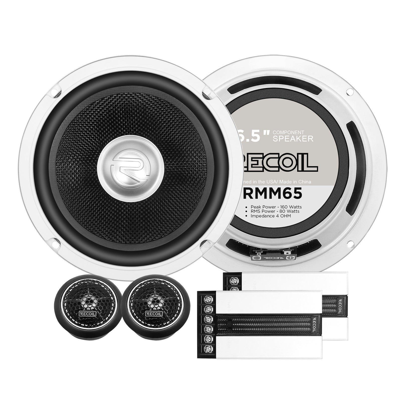 RMM65 - Echo Plus Series 6.5-inch Car Audio Component Speaker System