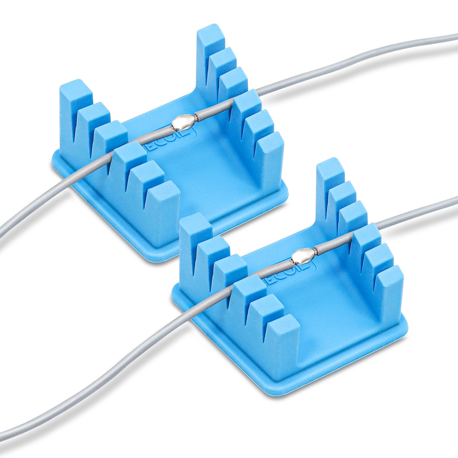 SWSS-P - Silicone Wire Harness Soldering Holder, Wire Leads Clamp Stand with Neo Magnets Base, Holds 30awg to 12awg Wires, High Temperature Silicone, Pair