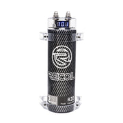 R2D - 2.0 Farad Car Audio Energy Storage Reinforcement Capacitor with Blue Digital Read-out