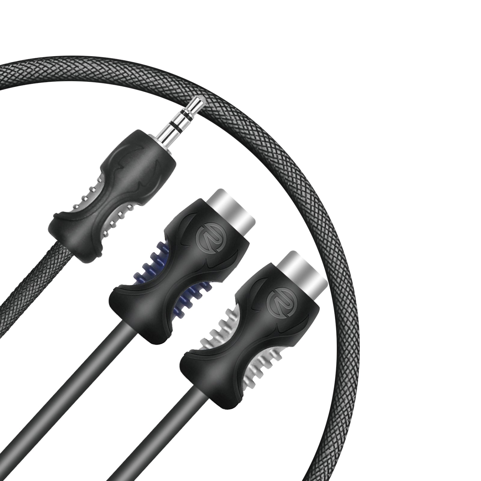 A2RF1P - ( 3.5mm Auxiliary Male to Female RCA Adaptor, Length 1ft )