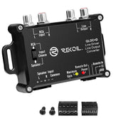 QLOCD - Active 2-channel Line Output Converter & Line Driver 2-in-1, 10v Line Output Signal with Auto Sense Remote Turn-on
