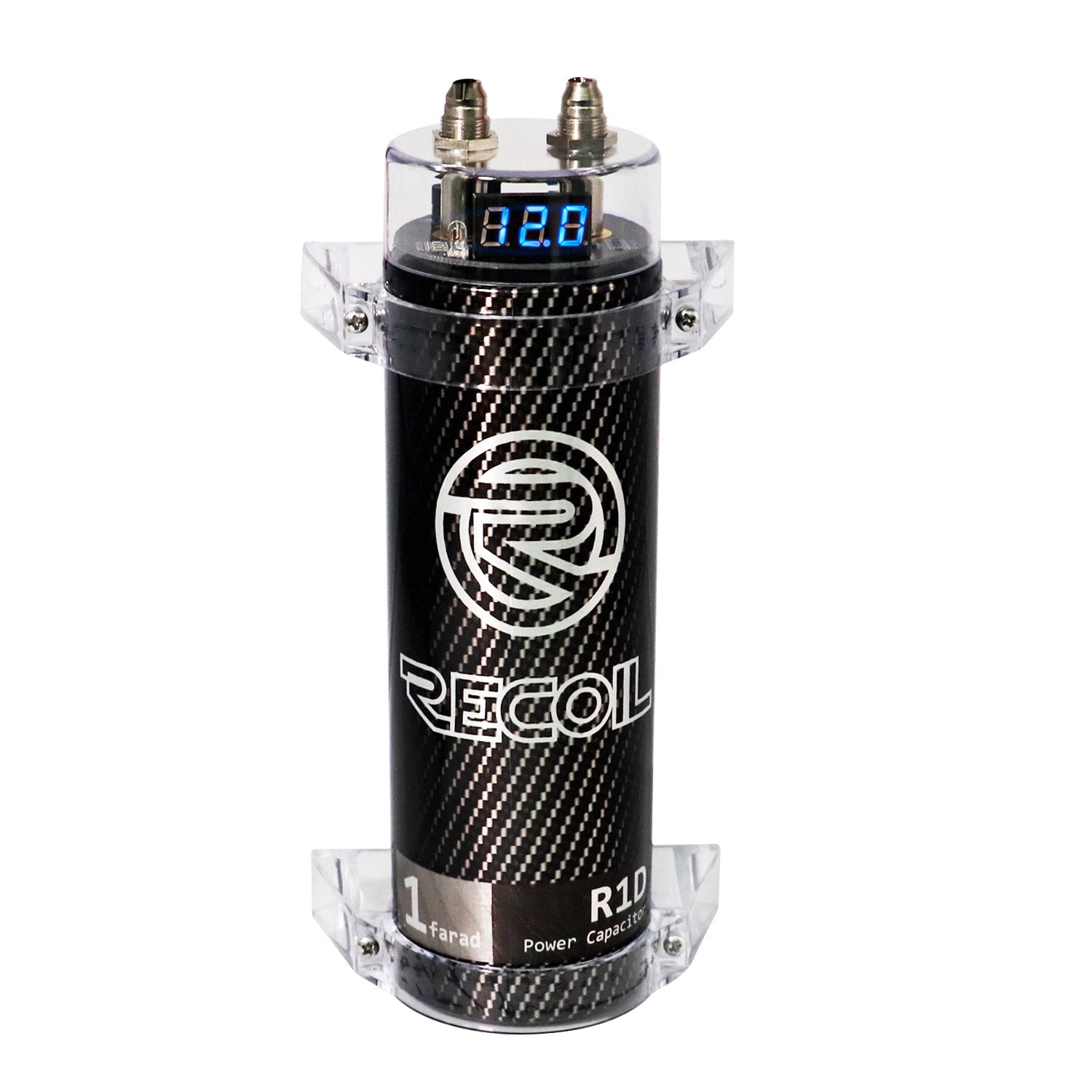 R1D - 1 Farad Cap, Blue Digital Display, Actual Value: 0.3f, 18sv