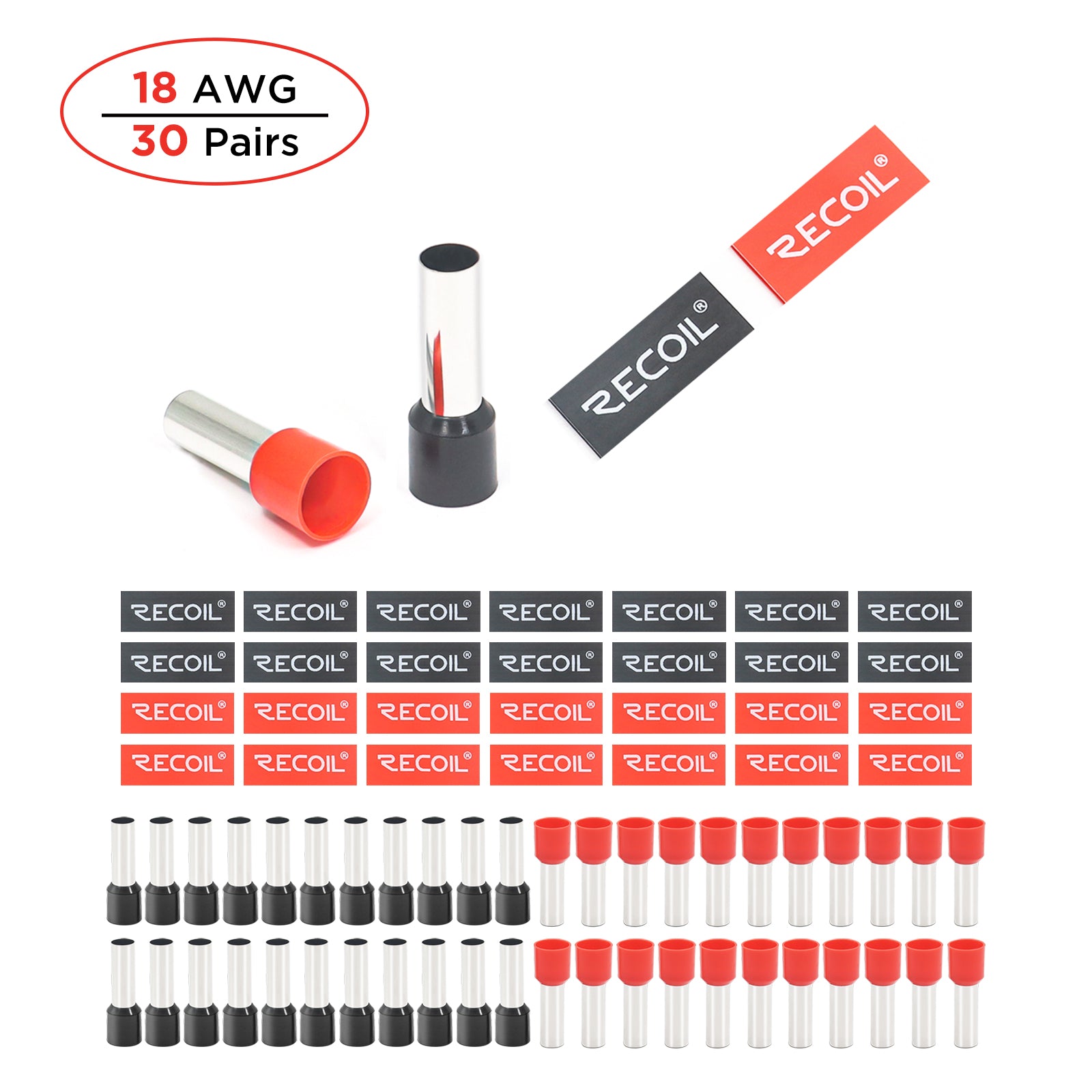 WF1860 - Ferrules & Heat Shrink Tubing Kits
