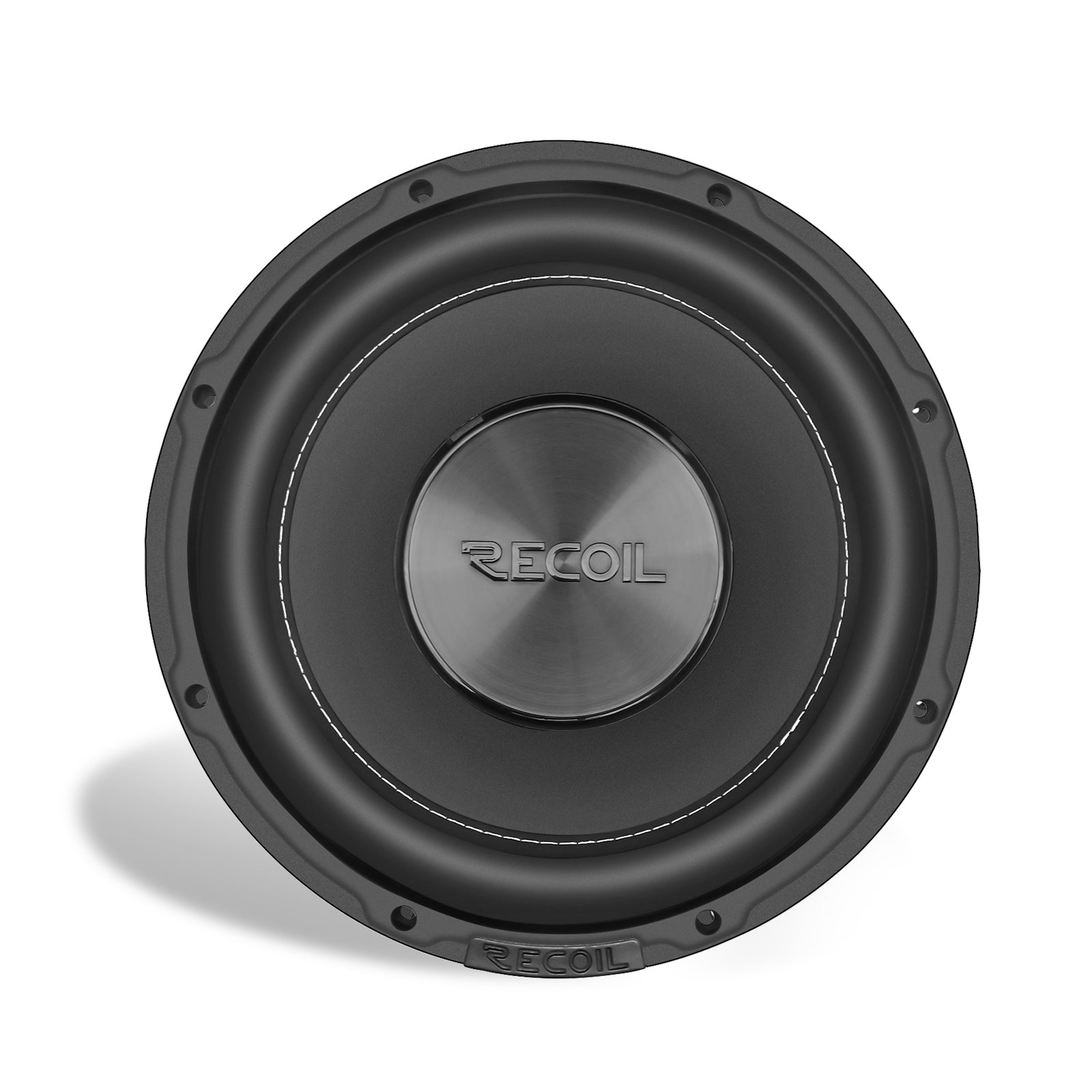 RW10D2 - Echo Series 10 Inch Subwoofer - 500 Watts Power Dual 2 OHM Voice Coil, 2" Black-coated 4 Layer High Temperature Voice Coil, Competition Grade Pressed Paper Cone
