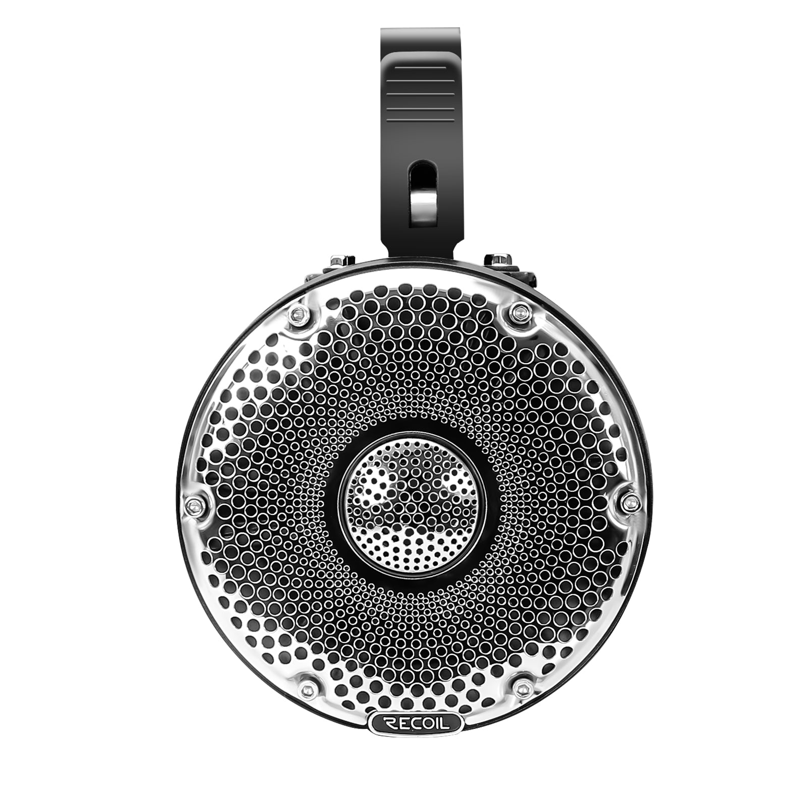 R4 - Marine and Powersports 200 Watts Speaker System, Super Loud 4" Speaker Pods with 3" Passive Radiators, for UTV, ATV, Golf Cart, Boat, Off-road Motorsports Audio, Pair