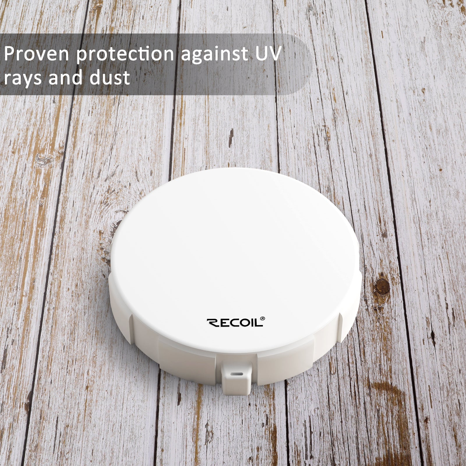 SC65-W - 6.5” Marine Speaker Covers, Silicon Material, Designed for Uv Rays, Dust & Water Protection, White Color, Pairs