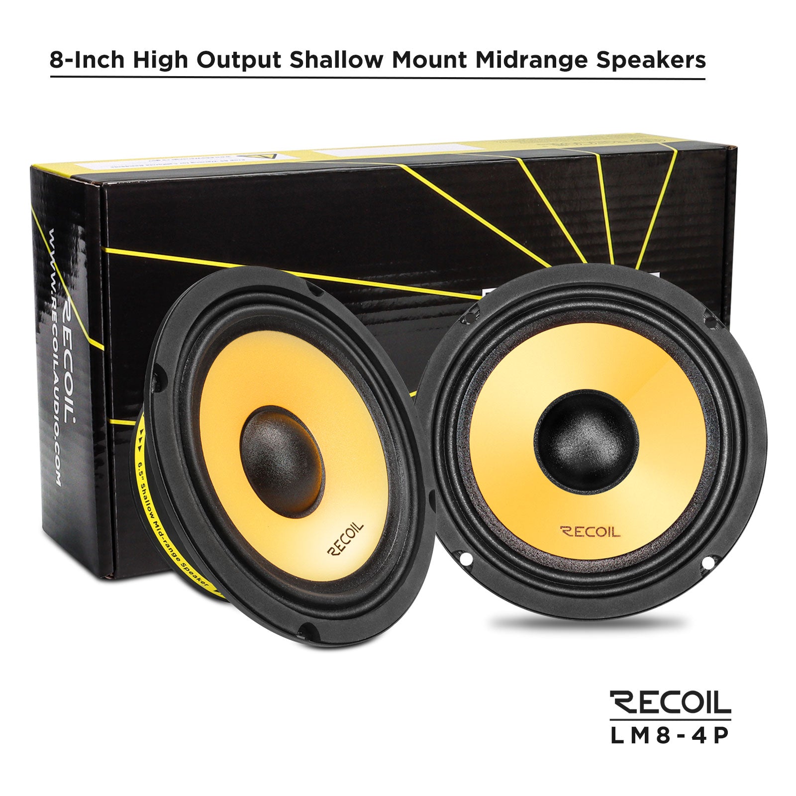 LM8-4P - Pro Audio Pro Audio Midrange Speaker