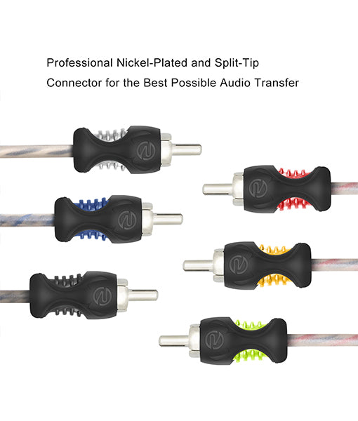 RCI617 - Echo Series 17ft 6-channel Twisted Pair OFC RCA Cable