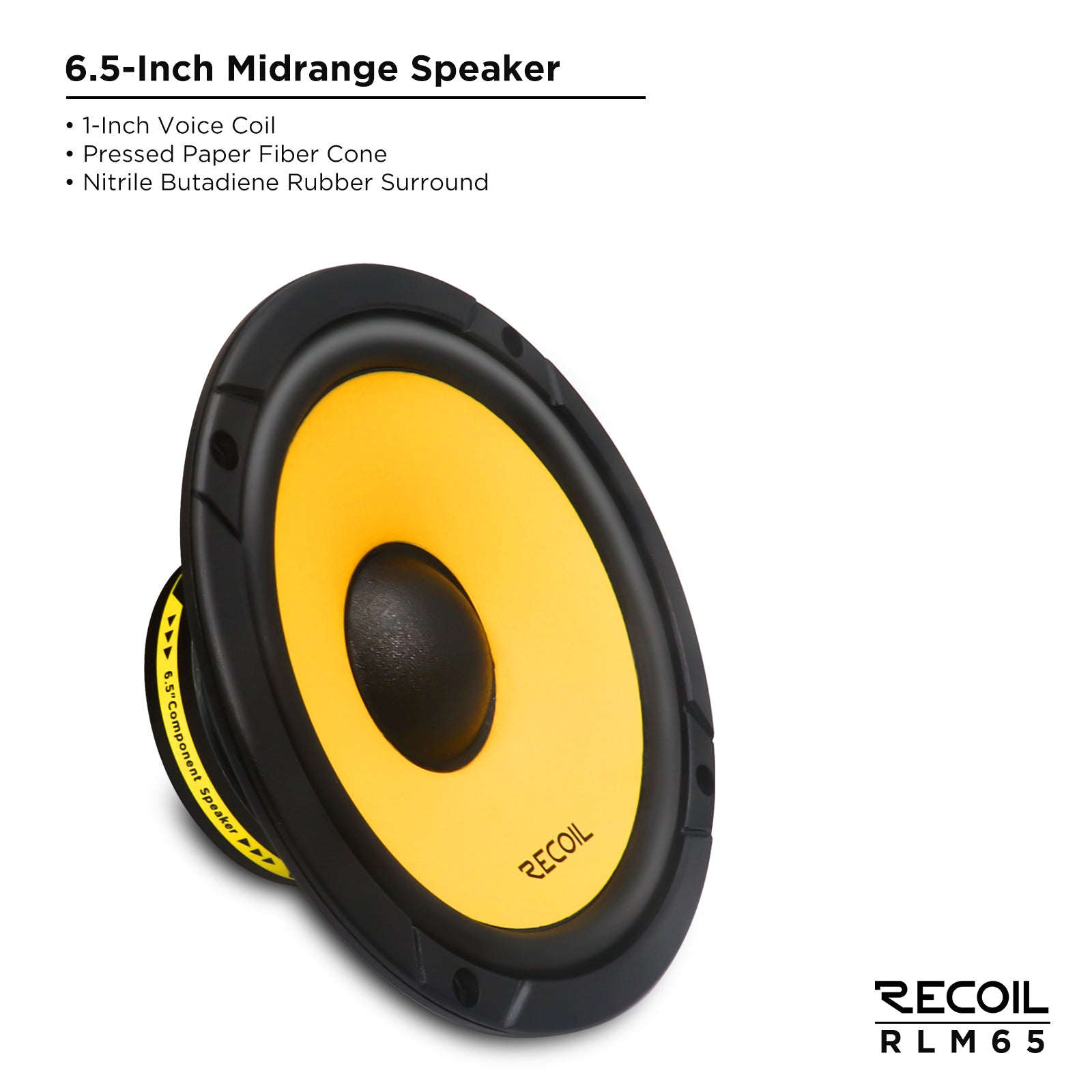 RLM65 - Level-3 Series 6.5-inch Car Audio Component Speaker System