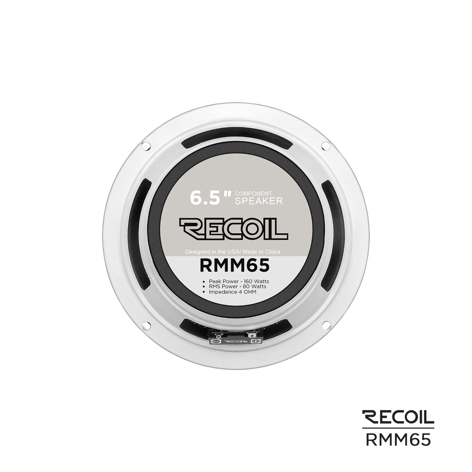 RMM65 - Echo Plus Series 6.5-inch Car Audio Component Speaker System