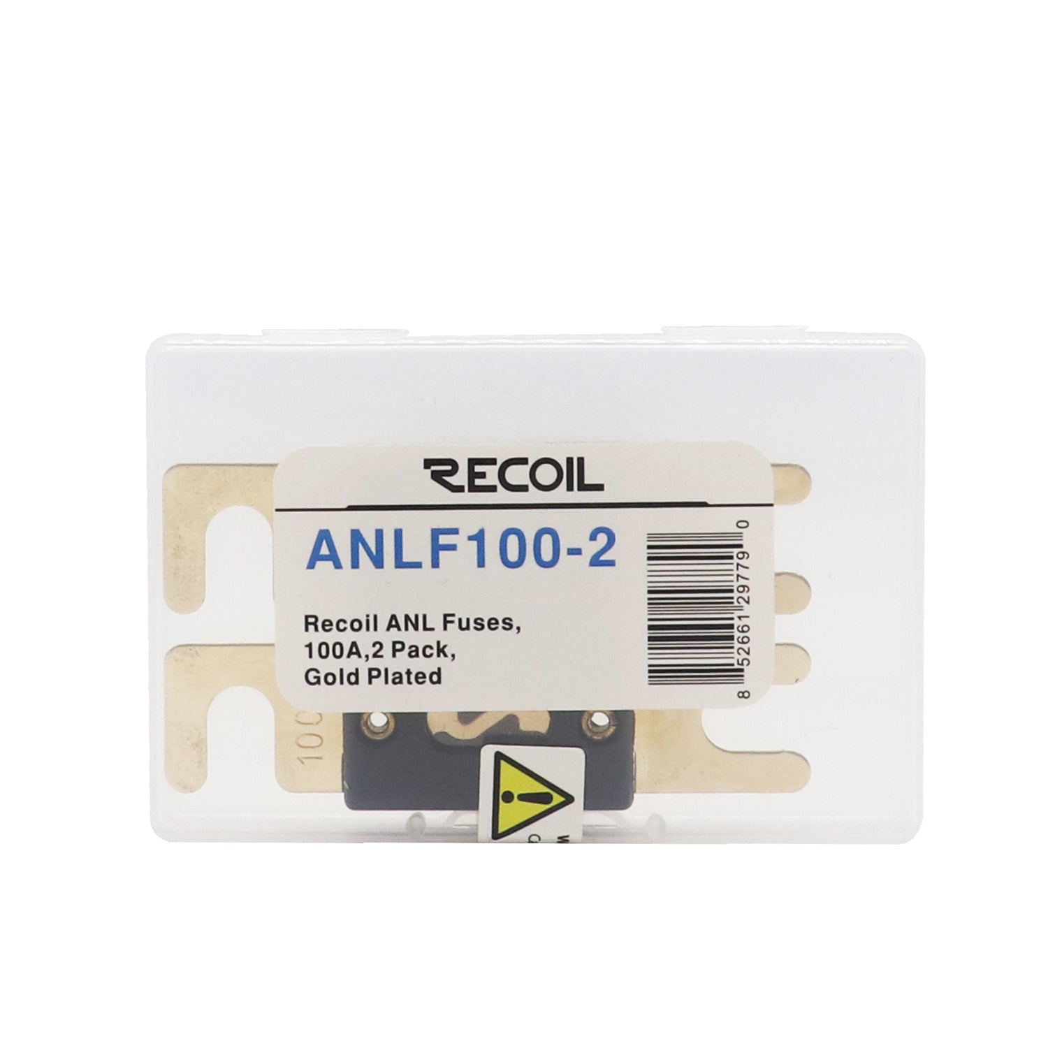 ANLF100-2 - 2 Pack 100a ANL Fuses Gold Plated