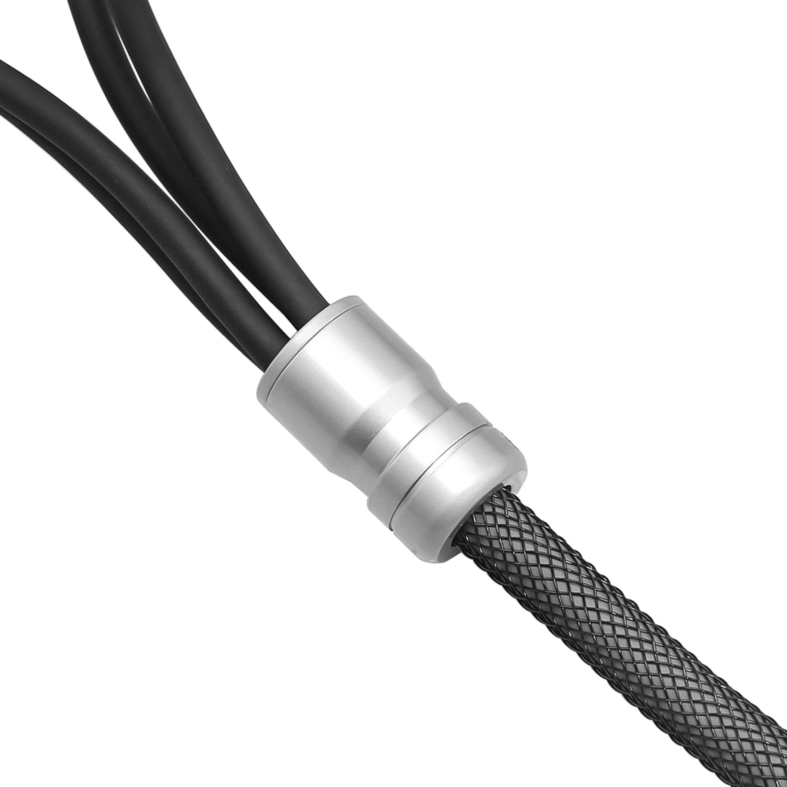 XI412 - Echo Max Series Premium 99.99% Oxygen Free Copper 12ft 4-channel RCA Audio Interconnects Cable, with Machined Brass Connectors & Braided Nylon Jacket