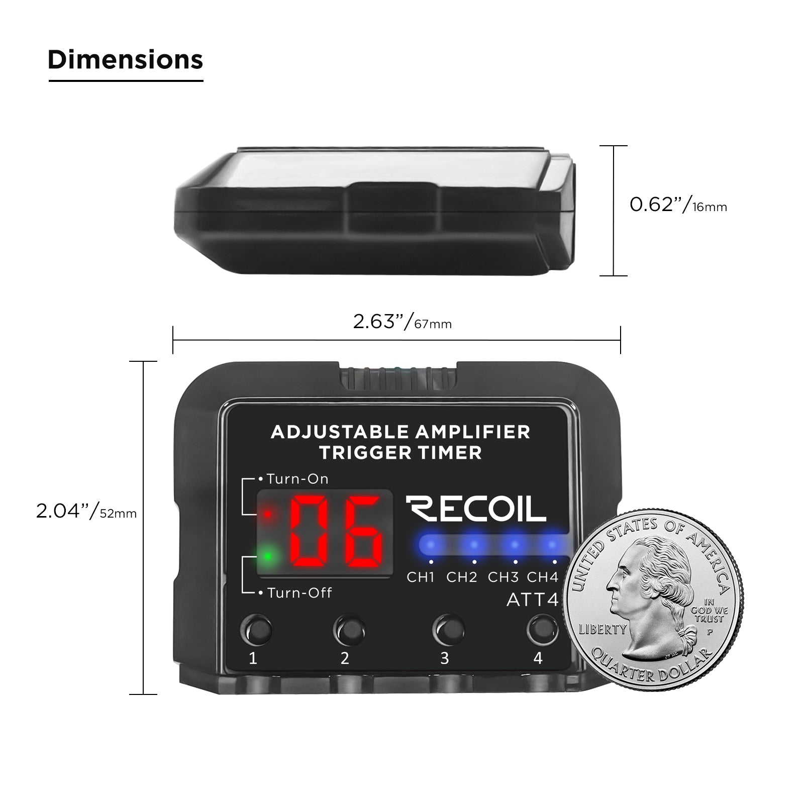 ATT4 - Programmable Trigger Delay with Four Outputs