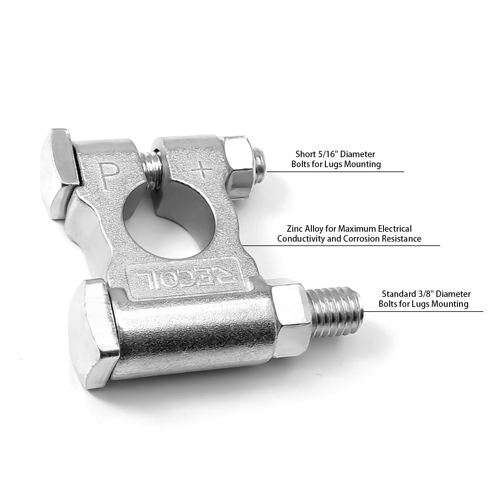 ZB1 - Battery Terminal, Positive and Negative