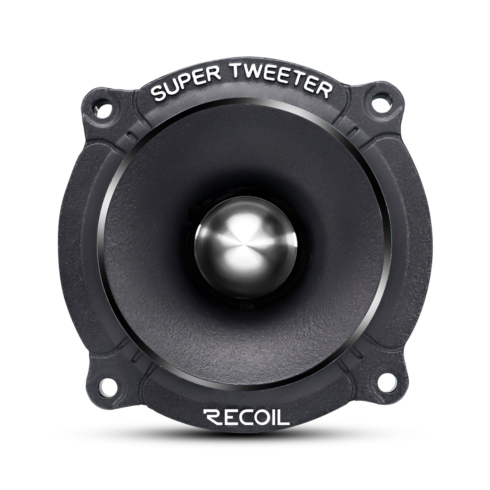 TW380 - High Compression Bullet Super Tweeters, 1.5-inch High-temperature Kapton Voice Coil, Aluminum Frame and Diaphragm, 4 Ohms, Pair