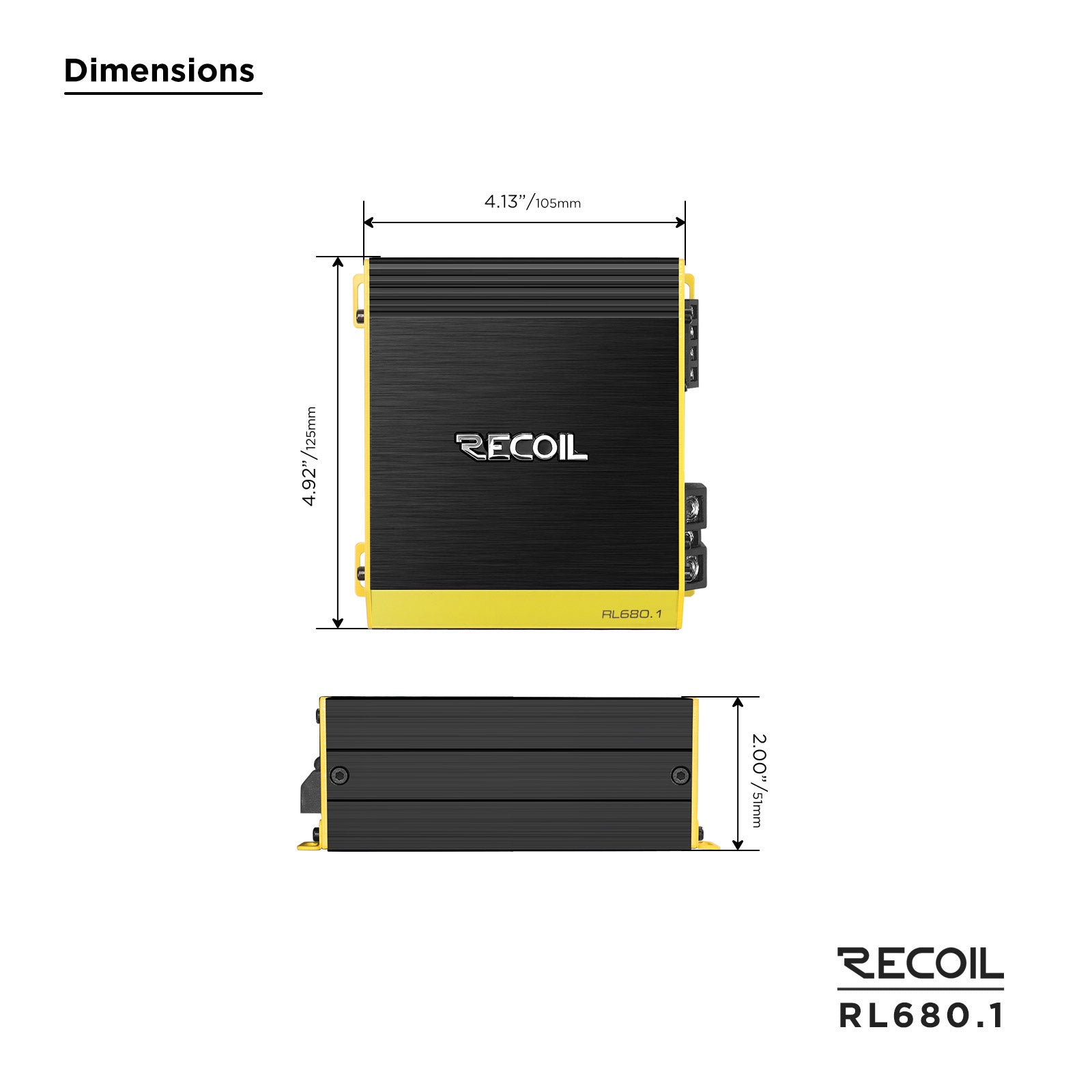 RL680.1 - L-3 Compact Class Amplifiers