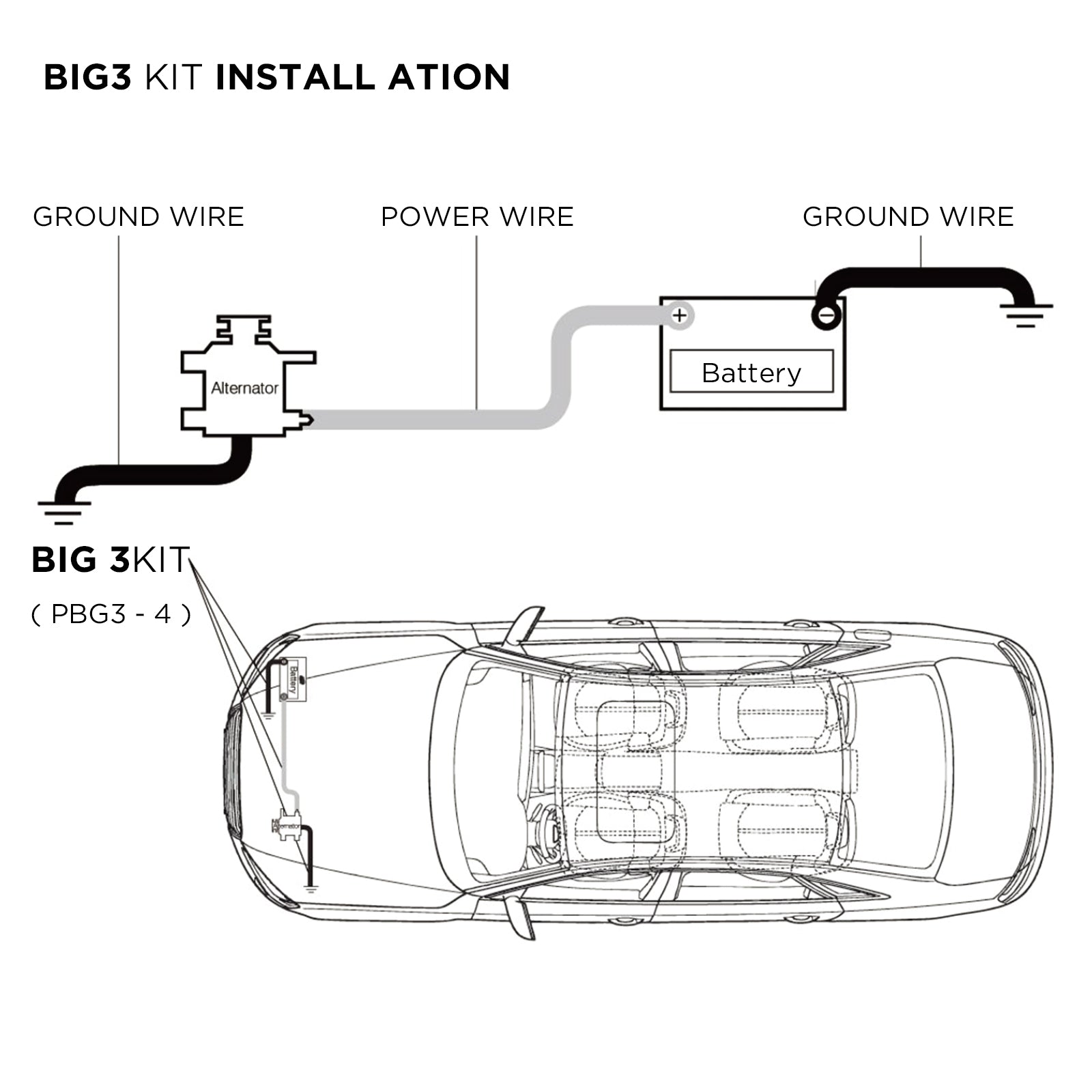 PST12 - Hidden 12” Passive Car Audio Spare Tire Subwoofer System