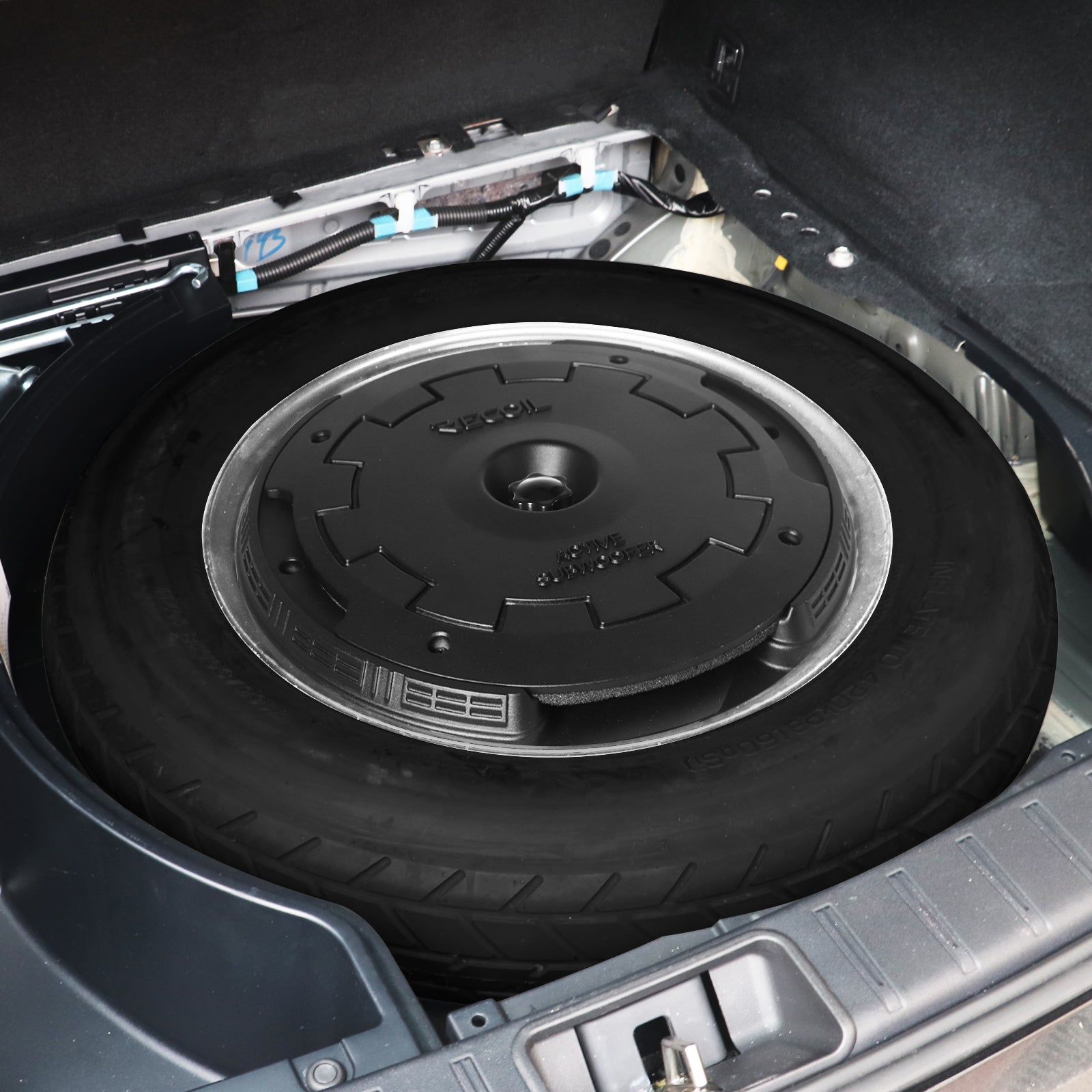 PST12 - Hidden 12” Passive Car Audio Spare Tire Subwoofer System