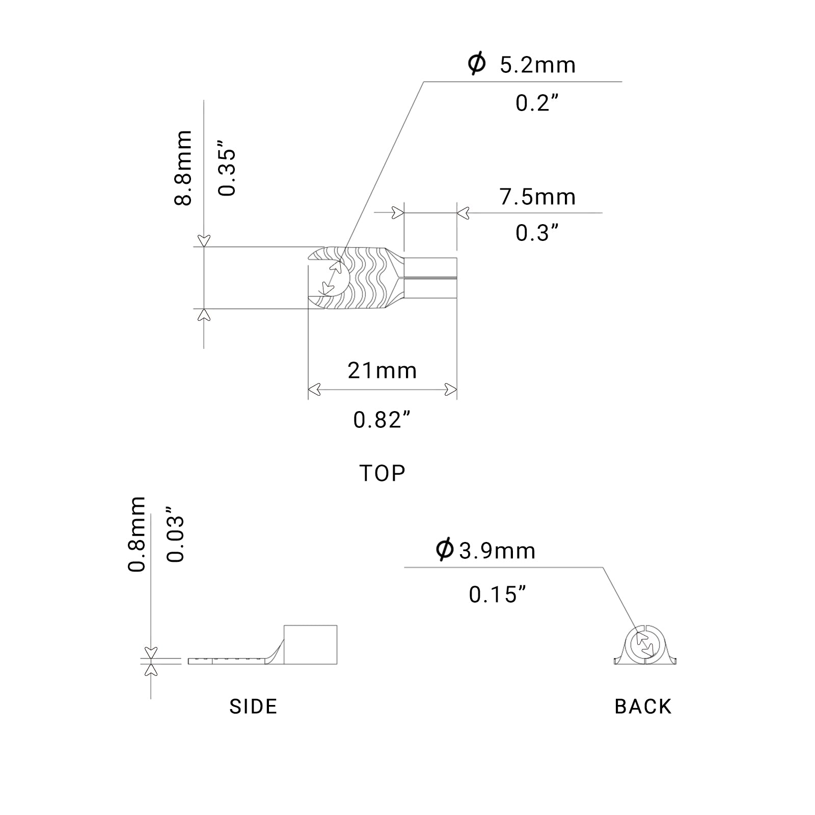 ST1008-20 - 20pcs 10awg Copper Spade Terminals, #8 Opening, Shiny Nickel Plated Crimp Ring Terminals with 20pcs Red & Black Soft Boots