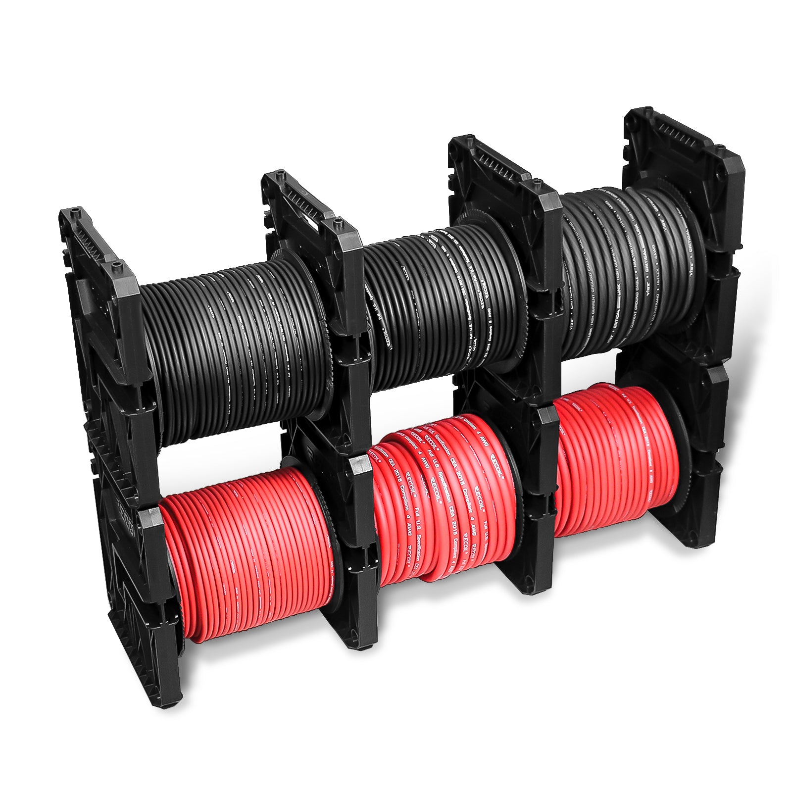 PW10-250 - Premium True Spec 10 Gauge Power Wire, 99.9% Oxygen-free Pure Copper , Flexible Soft Touch Red PVC Jacket (250 Feet/spool)