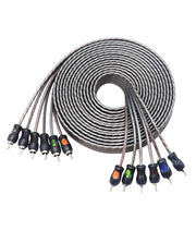 RCI617 - Echo Series 17ft 6-channel Twisted Pair OFC RCA Cable