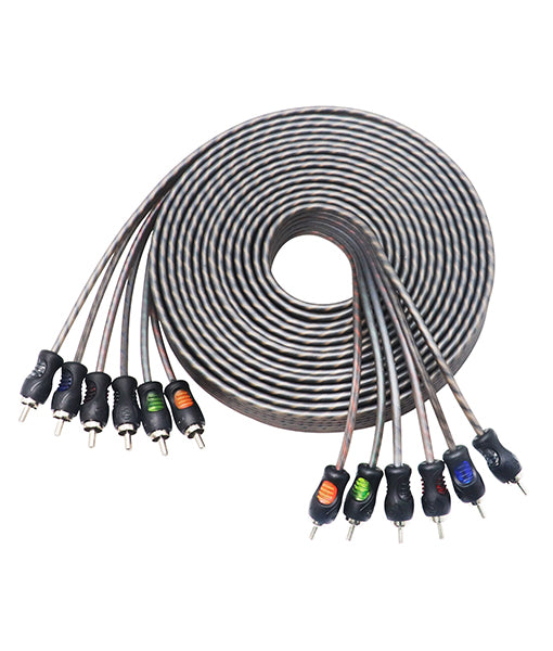 RCI617 - Echo Series 17ft 6-channel Twisted Pair OFC RCA Cable