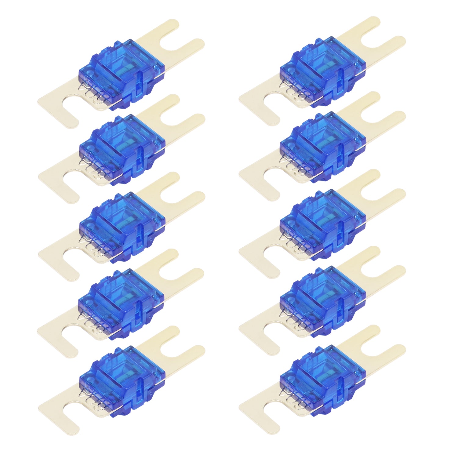 MANLF60-10 - 10 Pack 60a Mini-anl Fuses Gold Plated