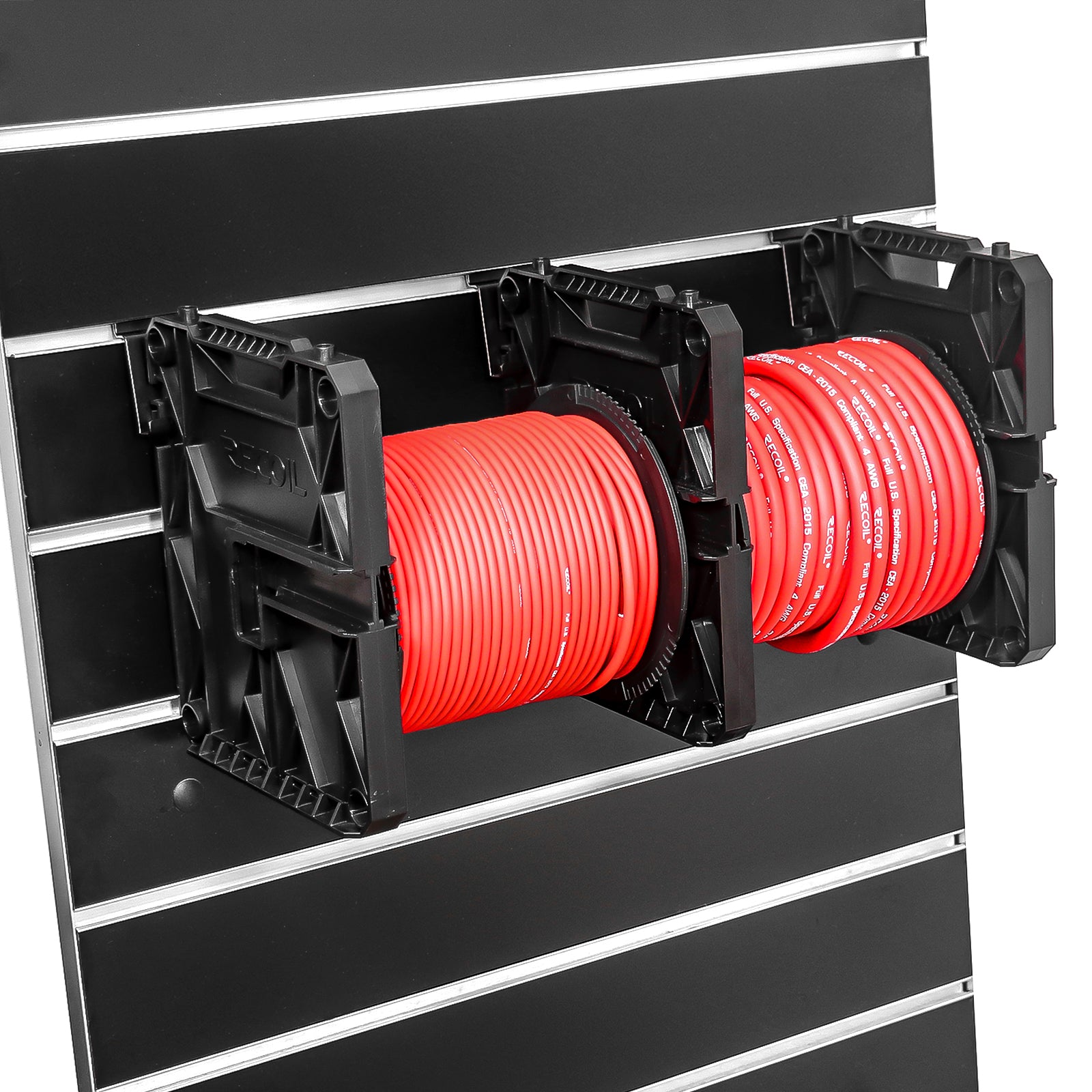 PW8-150 - Premium True Spec 8 Gauge Power Wire, 99.9% Oxygen-free Pure Copper , Flexible Soft Touch Red PVC Jacket (150 Feet/spool)
