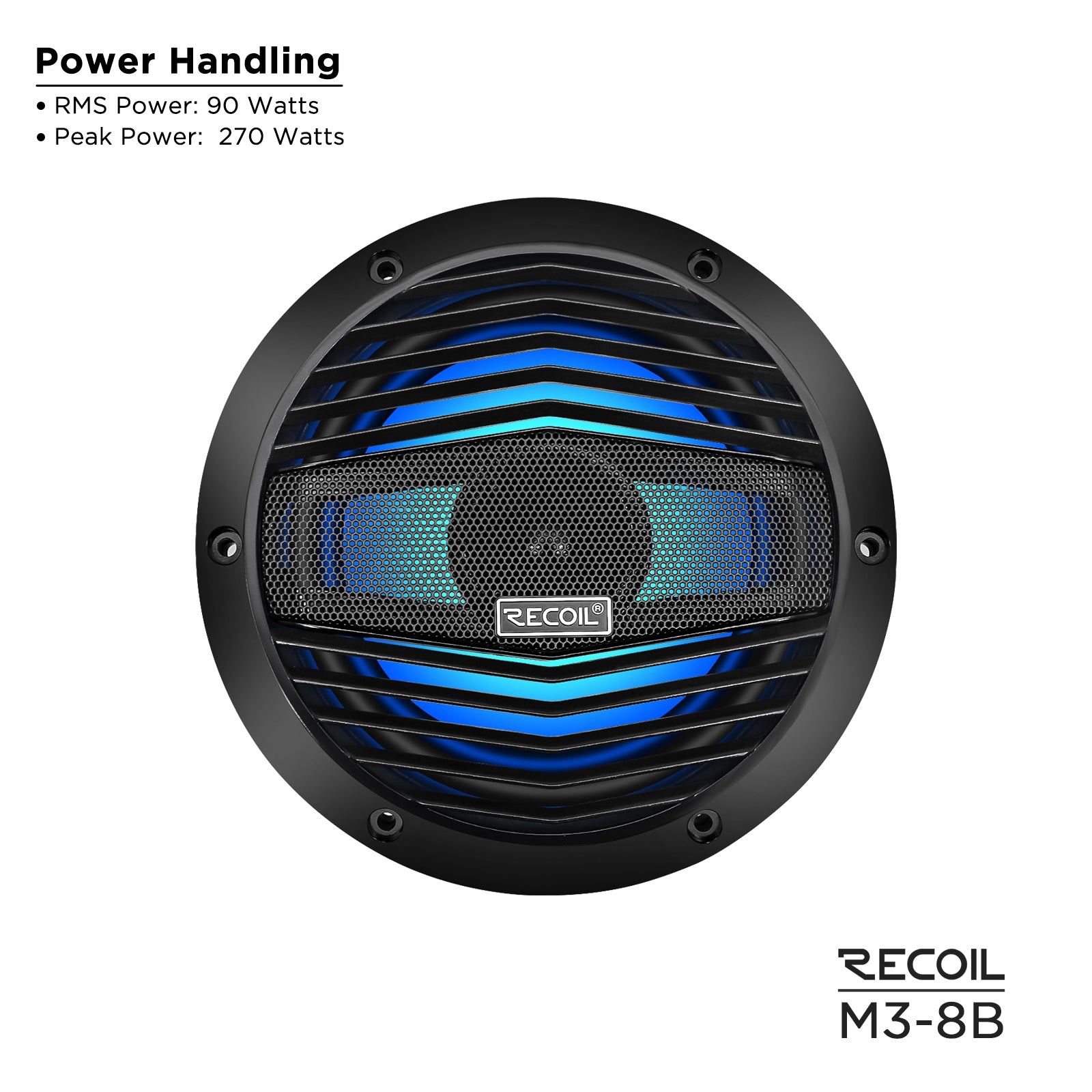 M3-8B - 8-inch Marine Speakers