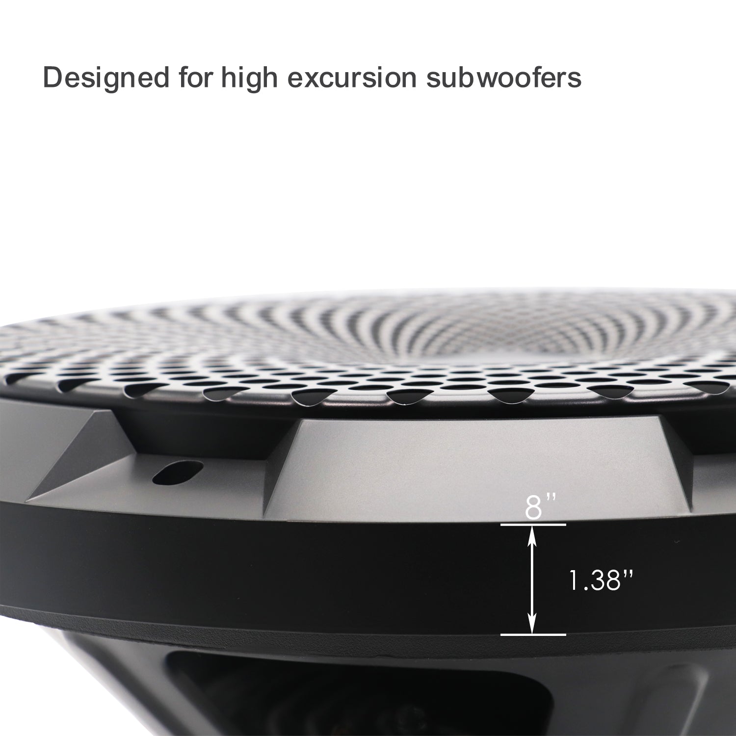 SG-8 - 8" High Excursion Woofer Grille