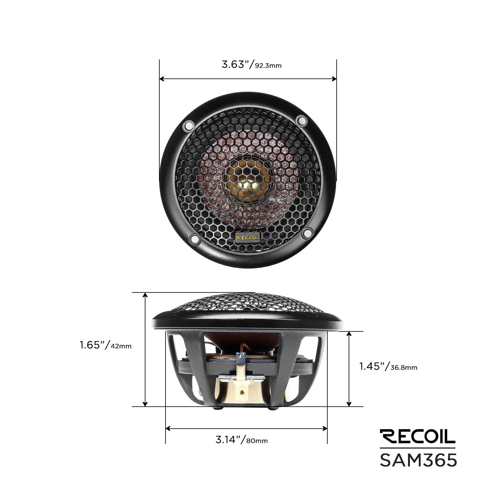 SAM365 - 3-way Component Speaker