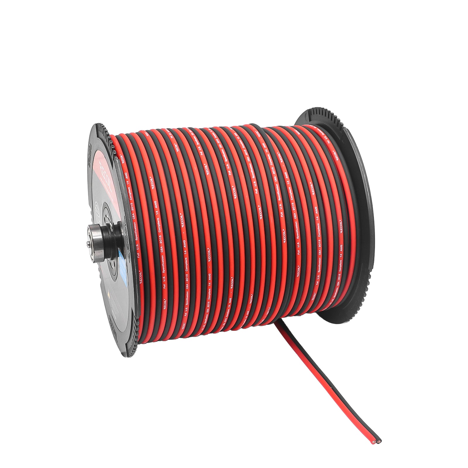 SW14-250 - Premium True Spec 14 Gauge Speaker Wire 99.9% Oxygen-free Pure Copper – Super Flexible Jacket (250 Feet/spool)