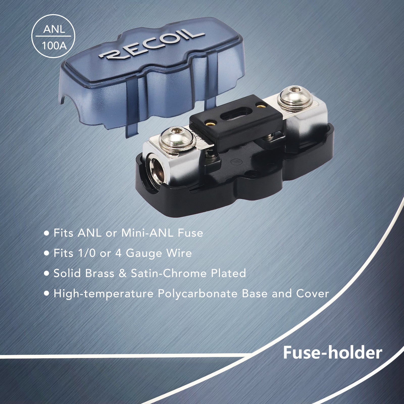 PCK4D - True 4 Gauge 99.99% Oxygen Free Copper Car Audio Dual Amplifiers Complete Installation Wiring Kits