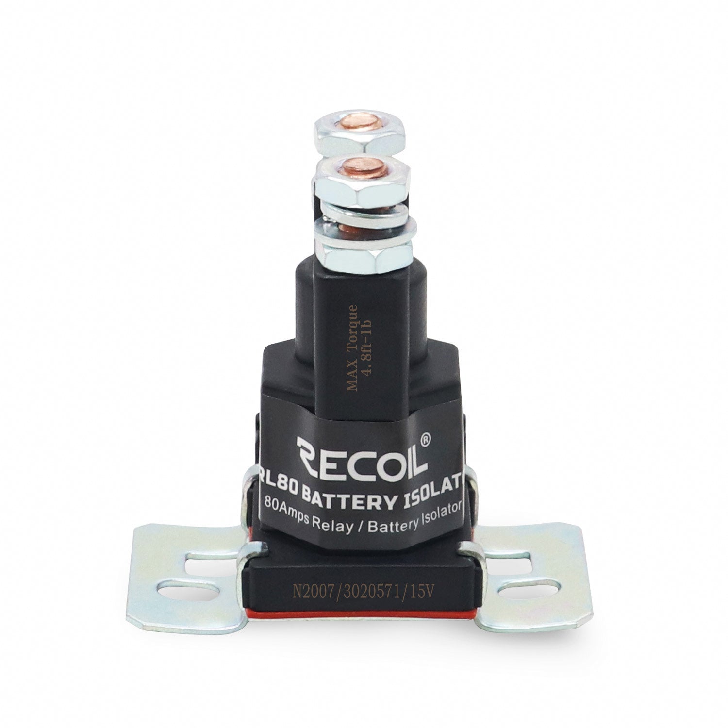 BRL80 - Recoil 80-amp Battery Isolator and High Current Starter Relay