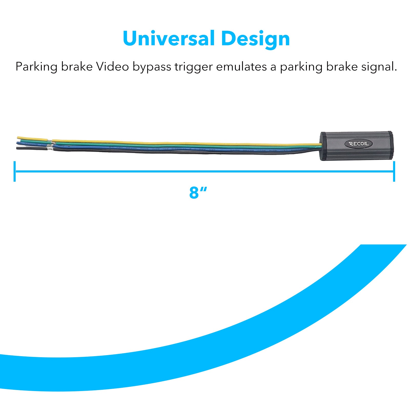 TRI - Universal Parking Brake Video Trigger Output Model for Video Bypass