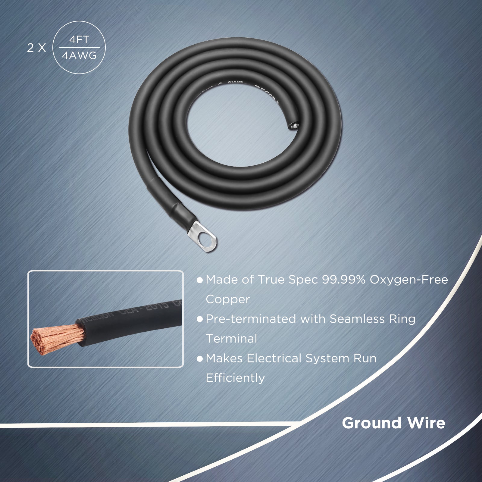 PBG3 - Premium Big 3 Power Upgrade OFC Wiring Kits
