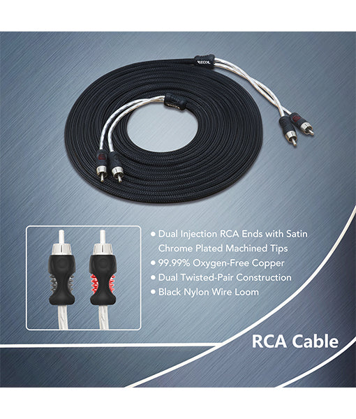 PCK4 - 4 AWG 2-ch Amplifier Installation Kit