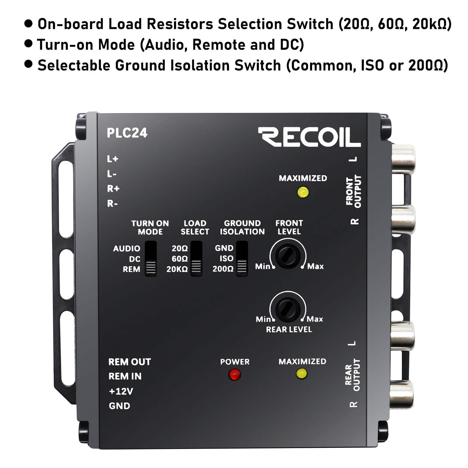 PLC24 - Active Line Output Accessories