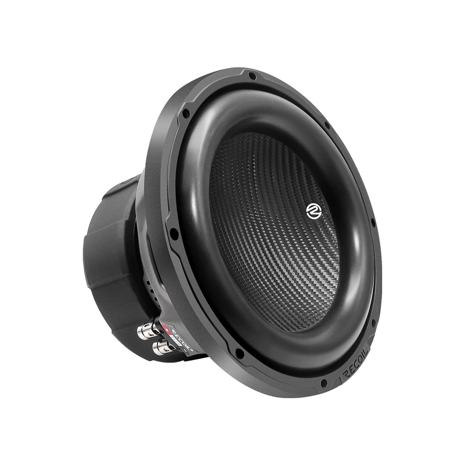 PW12D2 - Echo Pro 12 Inch Subwoofer - 1,400 Watts Power Dual 2 OHM Voice Coil, 2.5" Black-coated 4 Layer High Temperature Voice Coil, Competition Grade Impp Cone