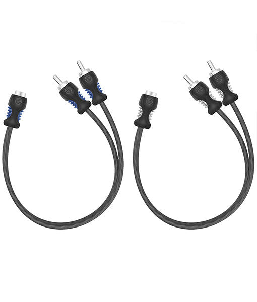 R1F2M - Echo Series OFC RCA Y-adaptor 1 Female to 2 Male Pair